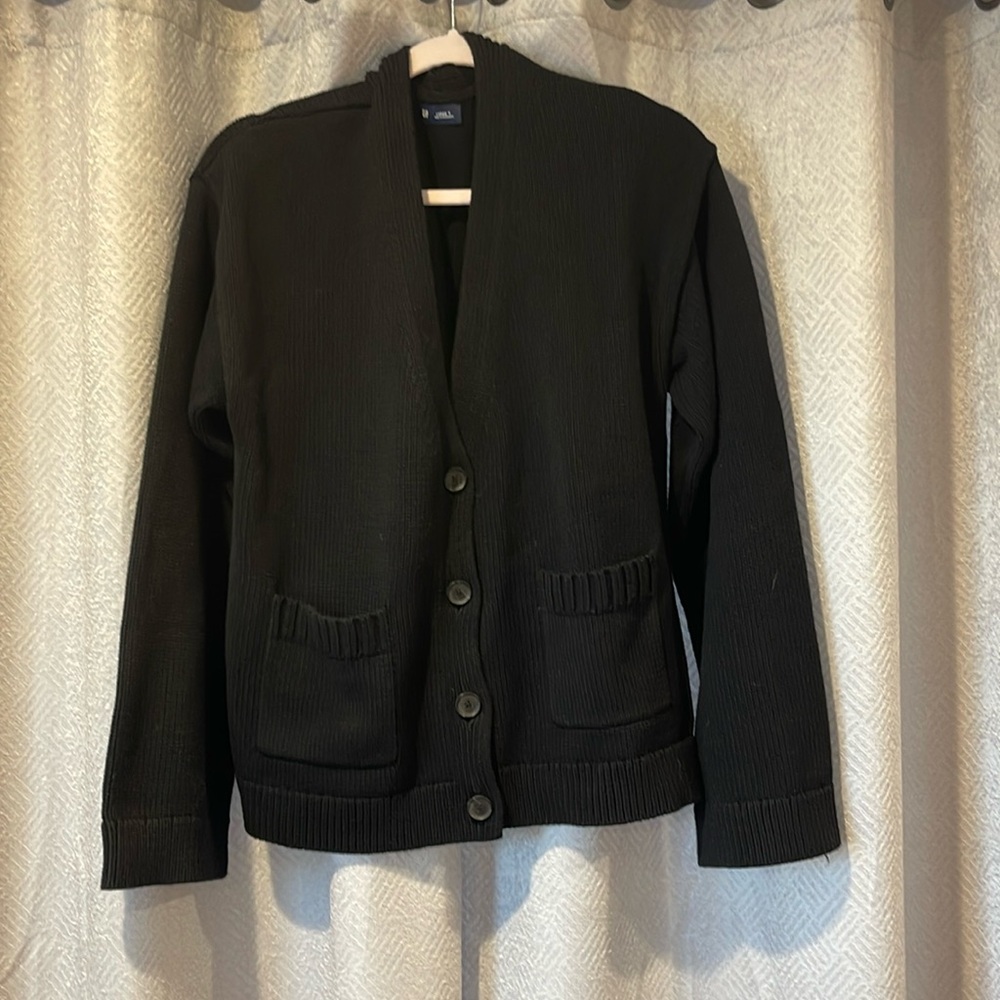Worn Once - Black cardigan - Tall